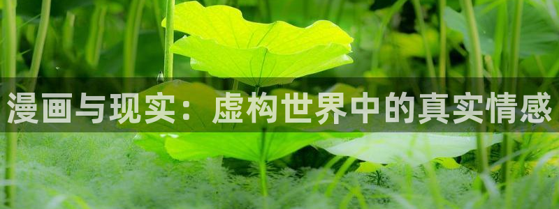 动漫韩漫免费阅读阅读：漫画与现实：虚构世界中的真实情感